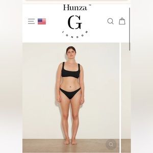 Black Hunza G Xandra Bikini OS